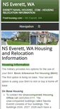 Mobile Screenshot of everettnavalhousing.com