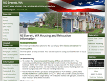 Tablet Screenshot of everettnavalhousing.com